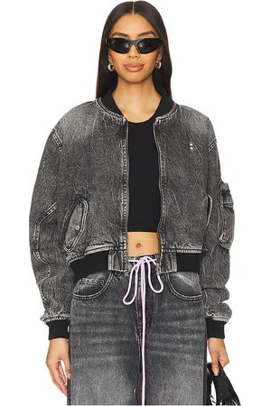 Icon Denim Ivy Denim Bomber in . Size M, S, XS.