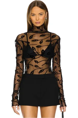 Norma Kamali Long Sleeve Turtleneck Top in . Size M, S, XL, XS.