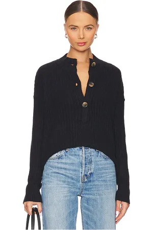 Free People Cocoa Henley Pullover in . Size S, XL, XS.