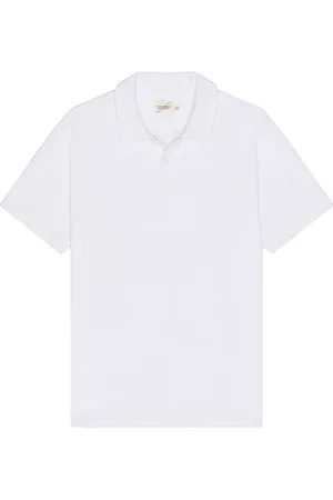 FAIR HARBOR The Terry Short Sleeve Polo in . Size M, S, XL.