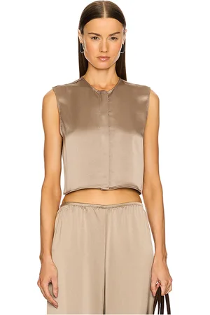 Leset Barb Crewneck Vest in . Size M, S.