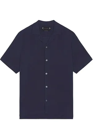 AllSaints Venice Short Sleeve Shirt in . Size M, S.