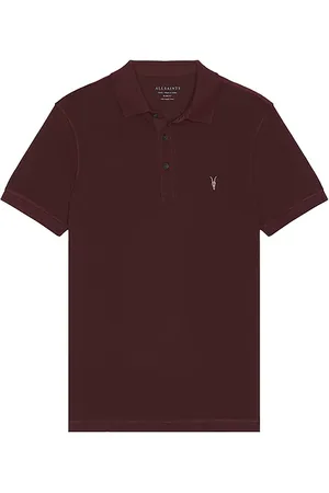 AllSaints Reform Short Sleeve Polo in . Size M, S.