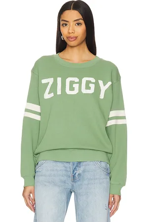 DAYDREAMER Ziggy Stardust Varsity Sweatshirt in . Size M, S, XL, XS.