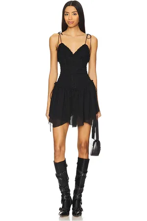 h:ours Teagan Mini Dress in . Size M, S, XS, XXS.