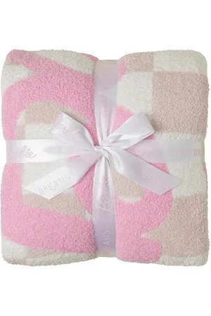 Barefoot Dreams CozyChic Barbie Checkered Throw in .