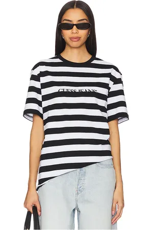 Guess Striped Tee in . Size M, S, XL/1X.