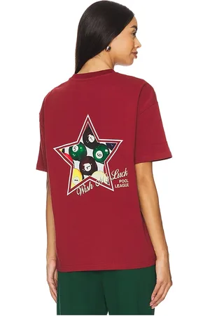 Wish Me Luck Pool League Tee in . Size M, S, XL/1X, XS.