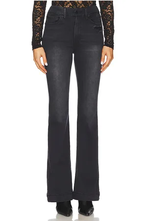 GOOD AMERICAN Always Fits Good Legs Flare Trouser in . Size 20-26, 28-32.