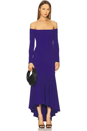 Susana Monaco Off Shoulder Long Sleeve High Low Dress in . Size S, XS.