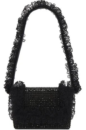 Self-Portrait X Christopher Kane Crystal Lace Detail Bag in .