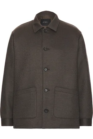 Saturdays NYC Coverall Wool Shirt Jacket in . Size M, XL/1X.