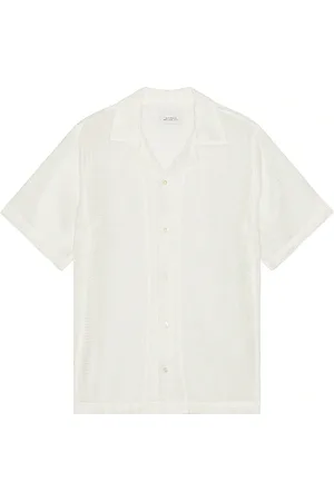 Saturdays NYC Canty Mesh Short Sleeve Shirt in . Size M, S, XL/1X.