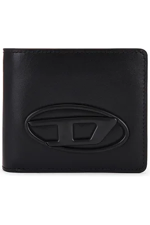 Diesel D Oval Coin Bifold Wallet in .