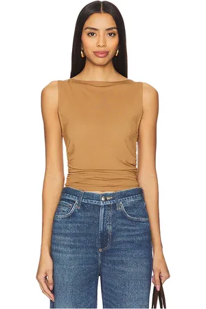 RAG&BONE Luca Shirred Tank in . Size M, S, XL, XS, XXS.