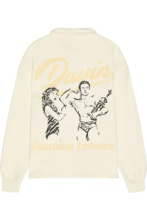 Duvin Beach Flex Polo Fleece in . Size M, S.