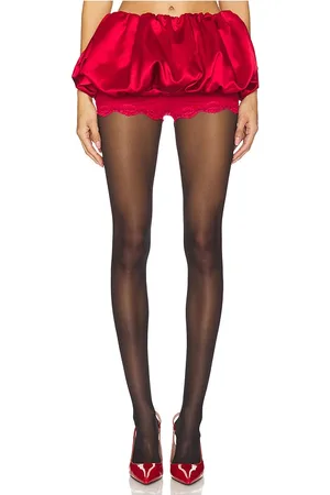 For Love & Lemons Lena Bubble Skort in . Size L, M.