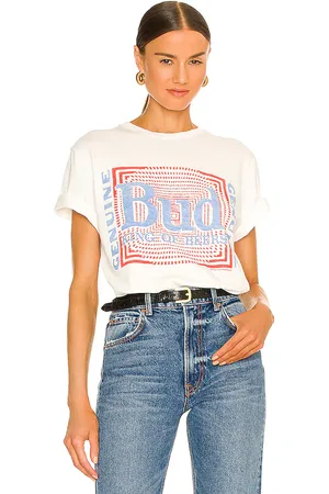 Junk Food Budweiser Psych Pattern Tee in in . Size M, S, XL, XS.