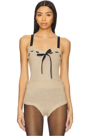 For Love & Lemons Solana Knit Tank Top in . Size M, S, XL, XS.