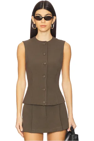 WeWoreWhat Button Down Vest in . Size S, XS.