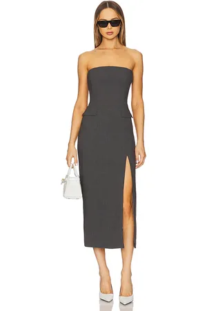 Bardot X REVOLVE Nikki Strapless Midi Dress in . Size 12, 2, 4, 6, 8.