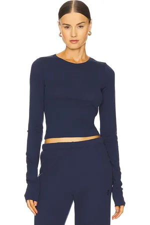 ÉTERNE Long Sleeve Baby Tee in . Size XL.