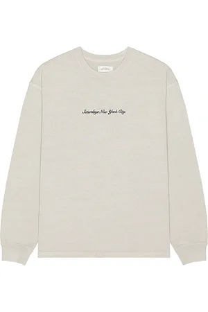 Saturdays NYC Heavy Weight Pigment Long Sleeve Tee in . Size S, XL/1X.