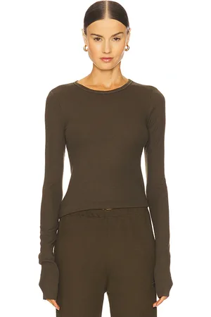 ÉTERNE Long Sleeve Fitted Top in . Size XS.