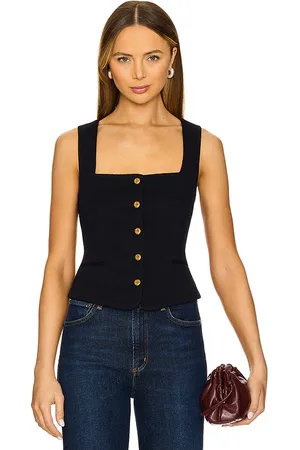 RAG&BONE Mariana Textured Vest in . Size 00, 12, 14, 16, 4, 8.
