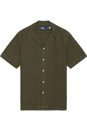 Ralph Lauren Andy Camp Shirt in . Size M, S.