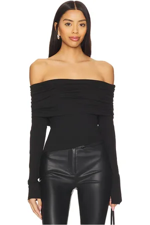 MORE TO COME Andrea Off Shoulder Top in . Size M, S, XS, XXS.