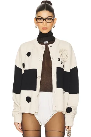 GCDS Hello Kitty Crochet Buttoned Cardigan in . Size XS.