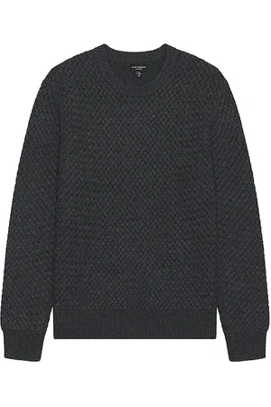 CLUB MONACO Cash Basketweave Crew Sweater in . Size M, S, XL/1X.