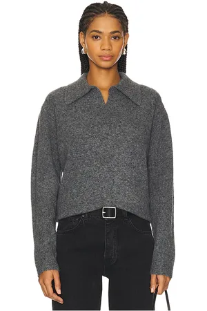 WAO Long Sleeve Sweater Polo in . Size XL/1X, XS.