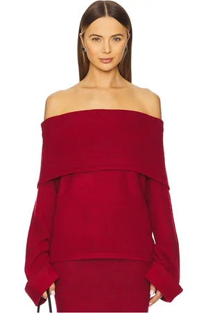 SNDYS Quinn Off The Shoulder Jumper in . Size S, XS.
