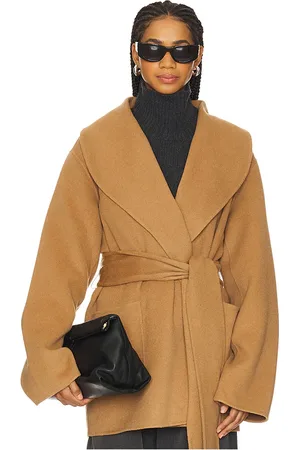 SER.O.YA Dulcetta Wool Coat in . Size XL.