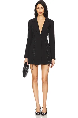 Bardot Verity Lace Up Blazer Dress in . Size 4, 6.