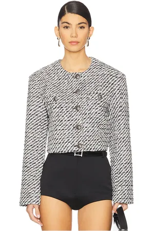 Gestuz Amilina Jacket in Black,White. Size 34, 36, 38, 40, 42.