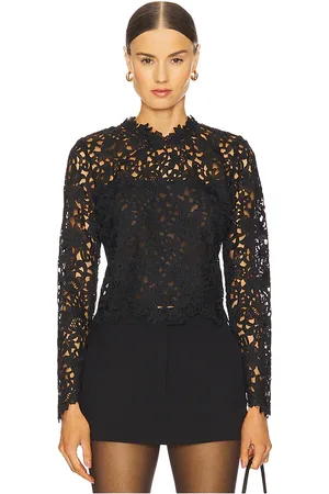 Generation Love Minda Guipure Lace Top in . Size M, S, XS, XXS.