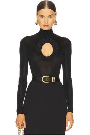 Self-Portrait X Christopher Kane Knit Cut Out Bodysuit in . Size M, S.