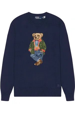 Ralph Lauren Bear Crewneck Sweater in . Size XL/1X.