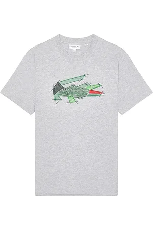 Lacoste Classic Fit Croc Graphic Tee in . Size M, S, XL/1X.