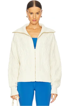 Varley Lando Full Zip Knit Sweater in . Size M, S, XS.