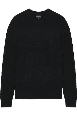 CLUB MONACO Boucle Half Diamond Crew Sweater in . Size M, S.