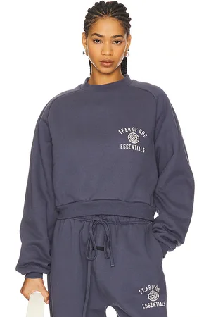 FEAR OF GOD Cropped Crewneck Sweatshirt in . Size M, S, XS.