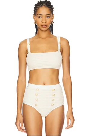 PATBO White Gold Knit Top in . Size S.