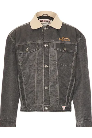 Guess Washed Trucker Jacket in . Size M, S, XL/1X.