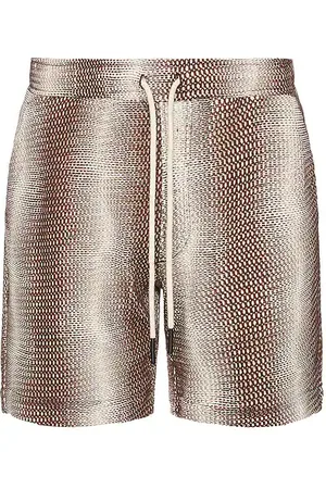 Oas Merlot Echo Net Shorts in . Size M, S, XL/1X.