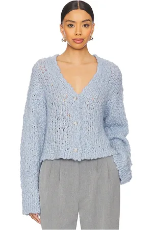 NAADAM Italian Jumbo Boucle Open Front Cardigan in . Size M.