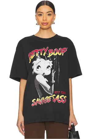 Philcos Betty Boop Savage Sass Tour Boxy Tee in . Size XL/1X.